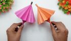 Интересно и занимателно – направете си хартиено чадърче, което се сгъва