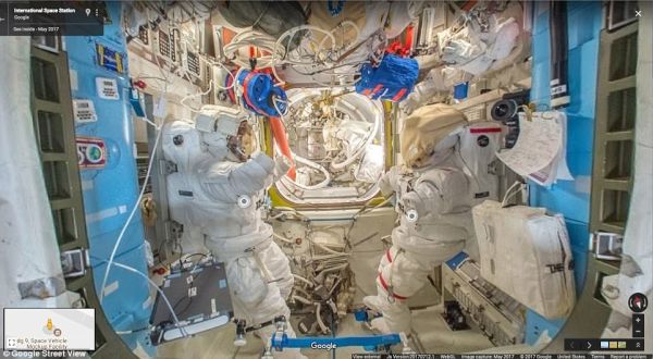 Google и НАСА предлагат виртуална обиколка на Международната космическа станция 