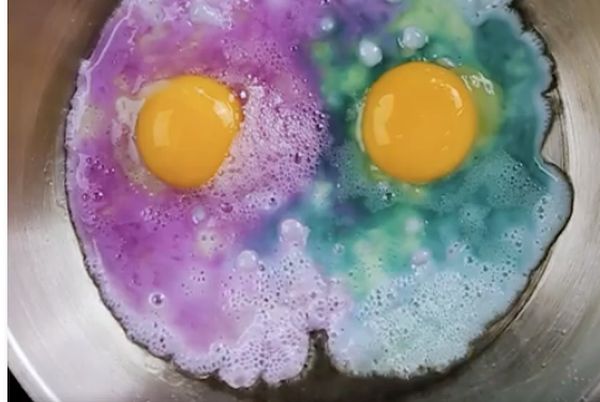 Експеримент с яйце, което след това дори може да се изяде