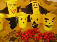 Зловещи чашки за Хелоуин