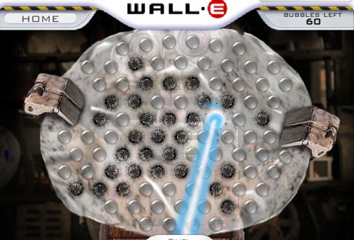 Пукай балончета с Wall-E