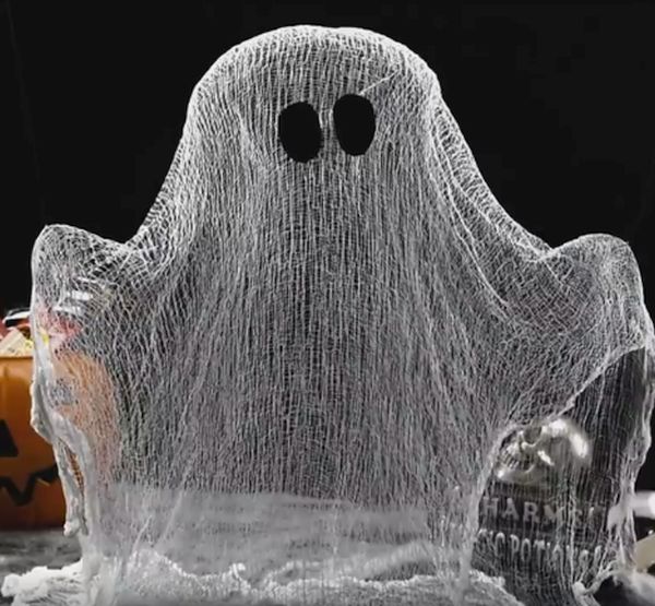 Оригинален 3D призрак от подръчни материали