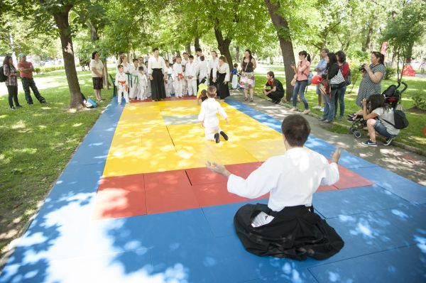 Не просто спорт, а изкуство: айкидо също е част от „Детска Игриада“