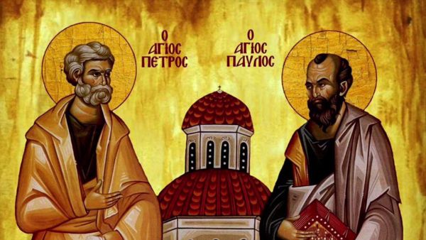 На Петровден църквата почита апостолите Петър и Павел