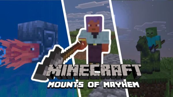 Minecraft обяви няколко нови мобове, които ще се появят в Mounts of Mayhem, а конете най-накрая ще могат да плуват Minecraft обяви няколко нови мобове, които ще се появят в Mounts of Mayhem, а конете най-накрая ще могат да плуват