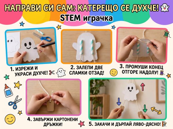Катерещо се духче STEM играчка Катерещо се духче STEM играчка