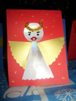 Картичка с ангелче