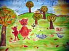 Мечките обичат есента от Танко Костов на 6 години.
