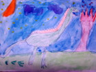 Това е рисунката на Ивона Дончева на 7 години, която е...
